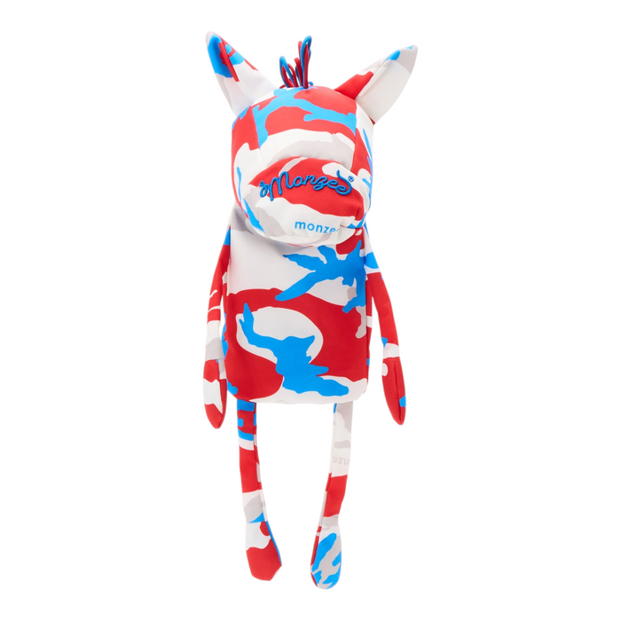 monzee ゴルフヘッドカバー moodland RED x BLUE