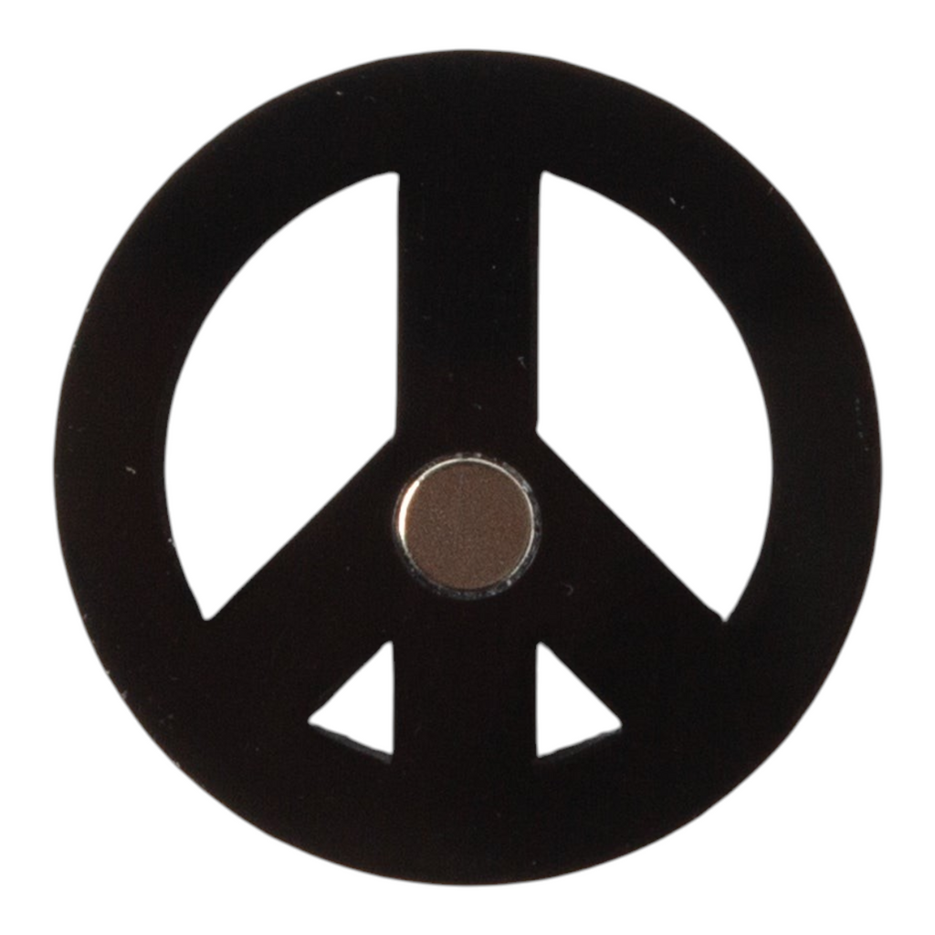 Peace Mark Black マグネットタイプ