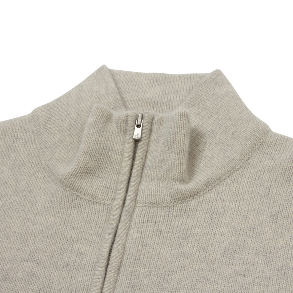 Cashmere mix Half-Zip