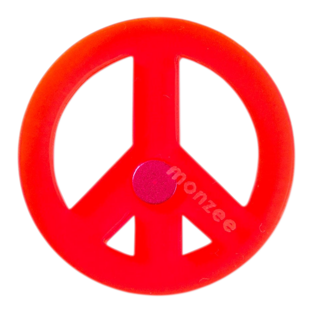 Peace Mark Red マグネットタイプ