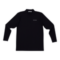monzee Mock-Neck Long Navy