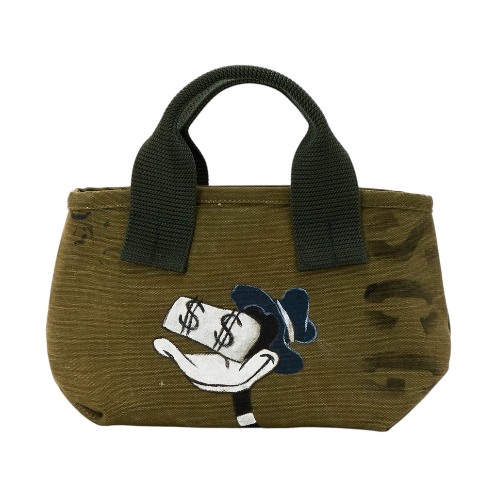 Olive mini tote