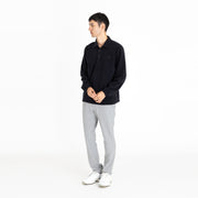 Polartec® フリースポロ - ブラック