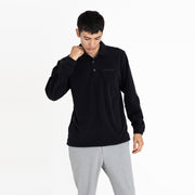 Polartec® フリースポロ - ブラック