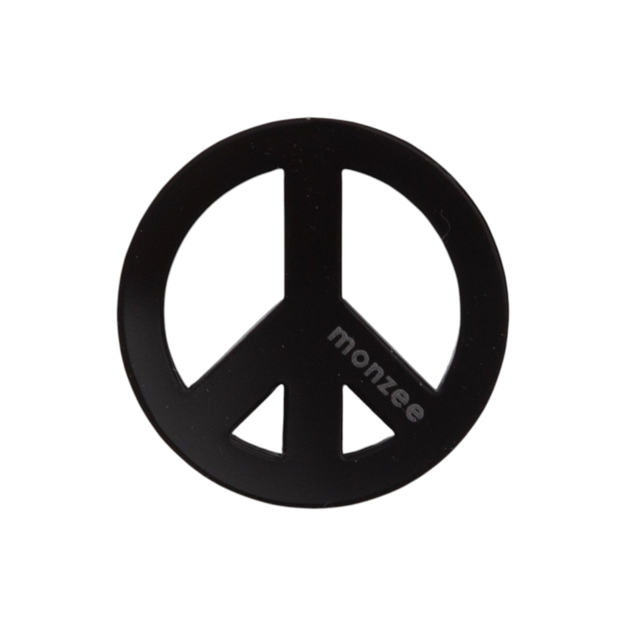 monzee ゴルフアクセサリー Peace Mark Black 5mm