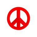 Peace Mark Red 5mm