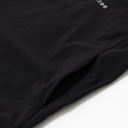 ジップベスト ブラック