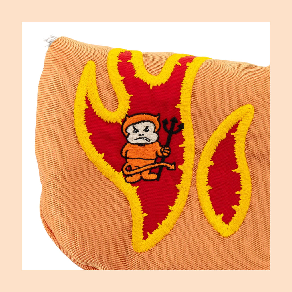 monzee ゴルフパターカバー Little Devil’s Flame Orange