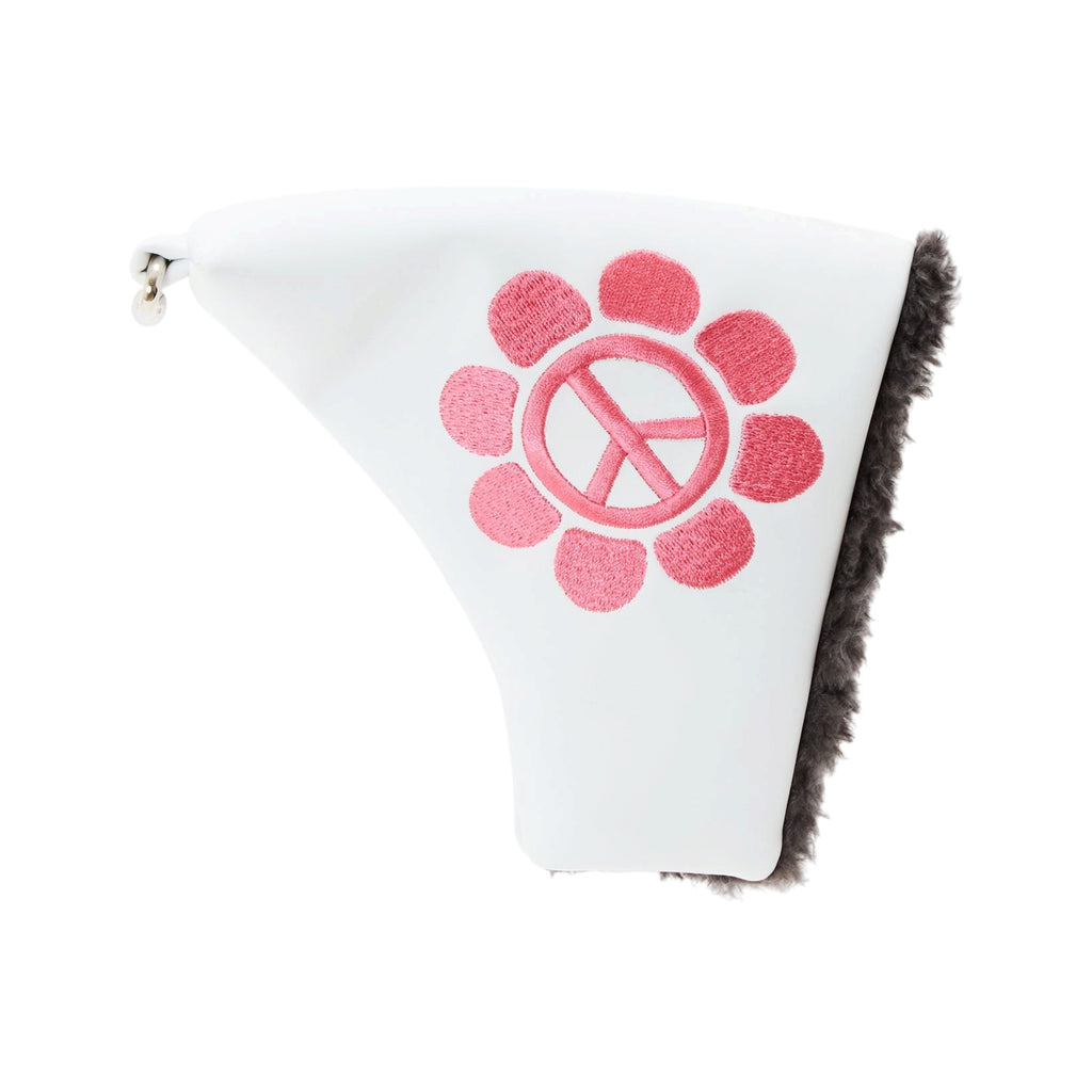 monzee ゴルフパターカバー Hippie White Choco
