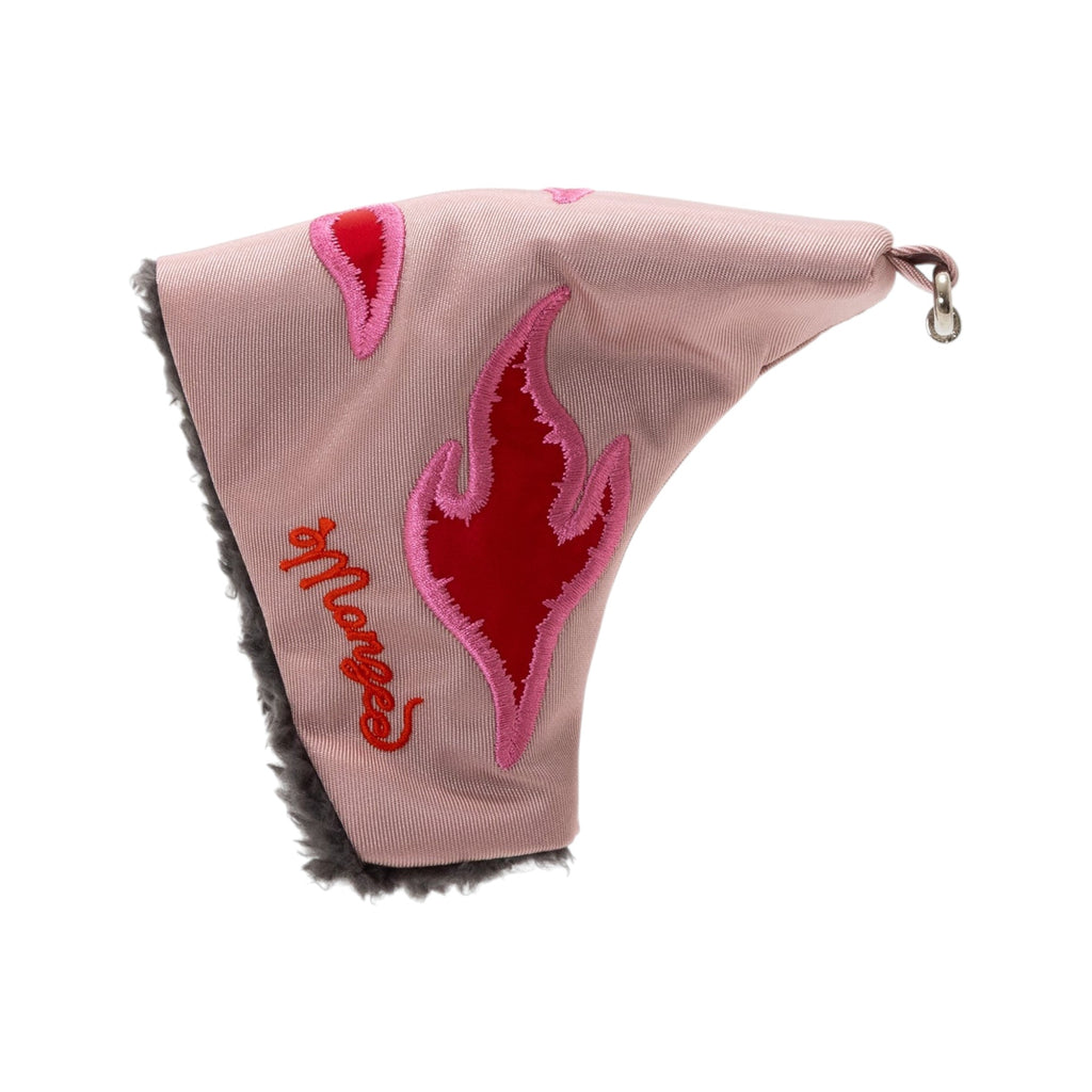 monzee ゴルフパターカバー Little Devil’s Flame Pink