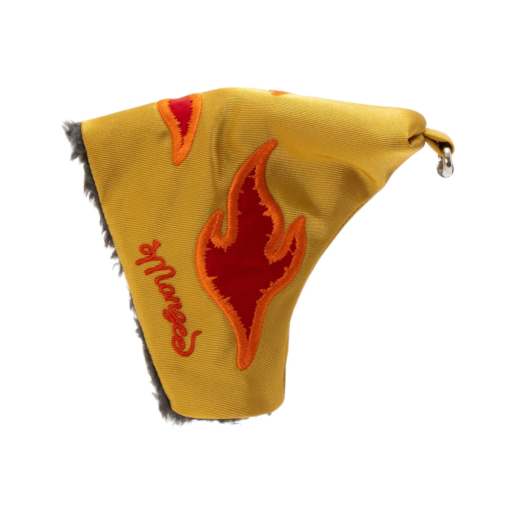 monzee ゴルフパターカバー Little Devil’s Flame Yellow