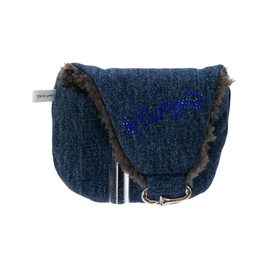 monzee ゴルフパターカバー Crystal LOVE Navy