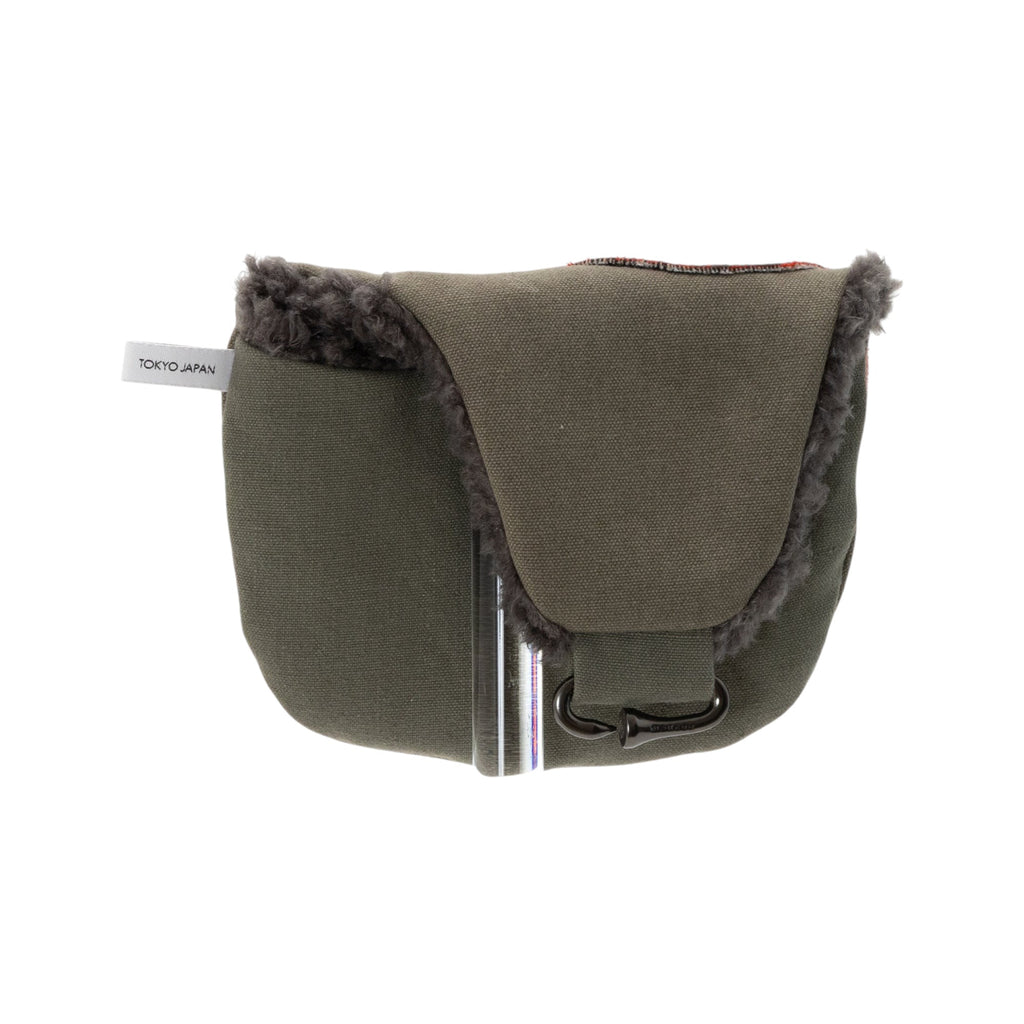 monzee ゴルフパターカバー Olive