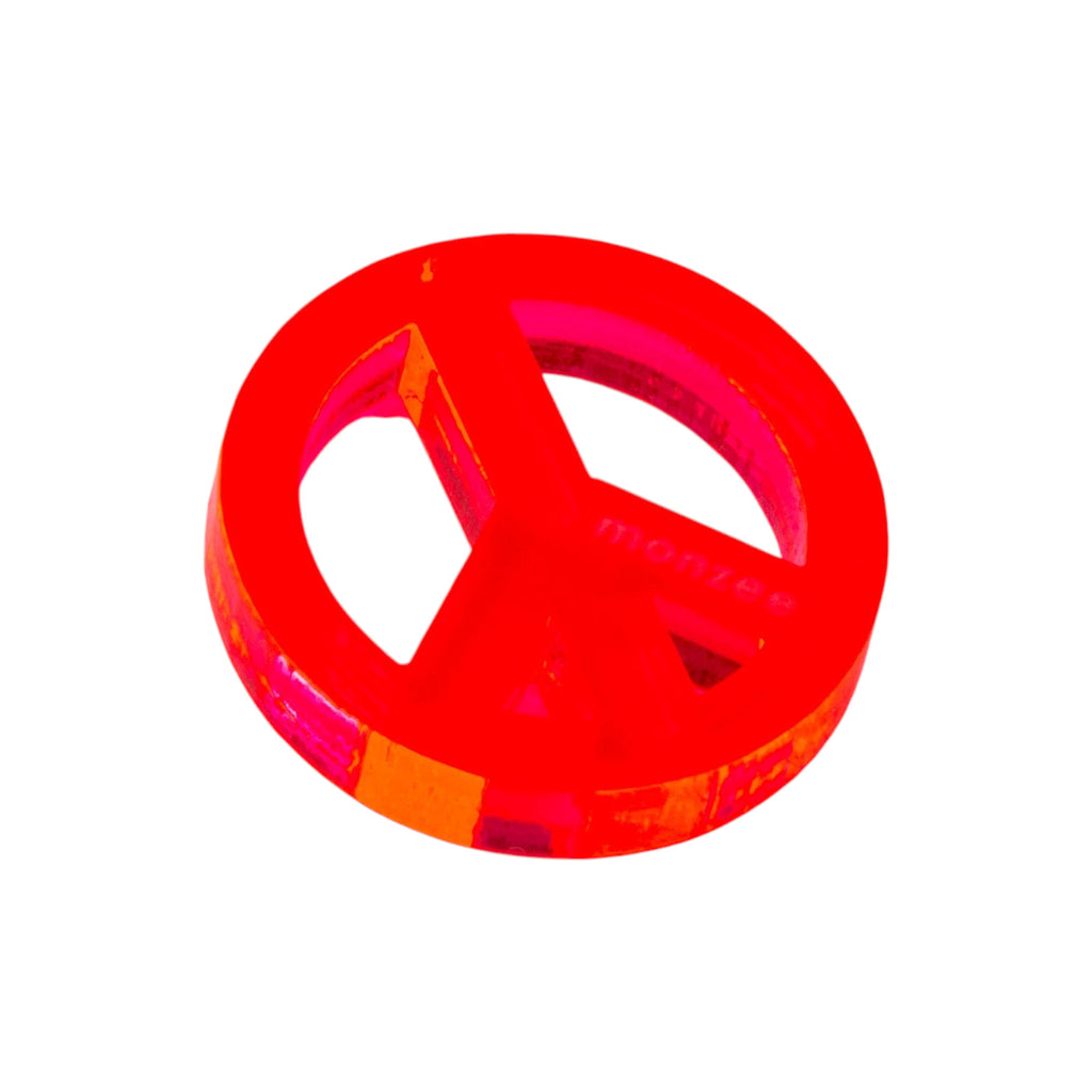 monzee ゴルフアクセサリー Peace Mark Red 5mm
