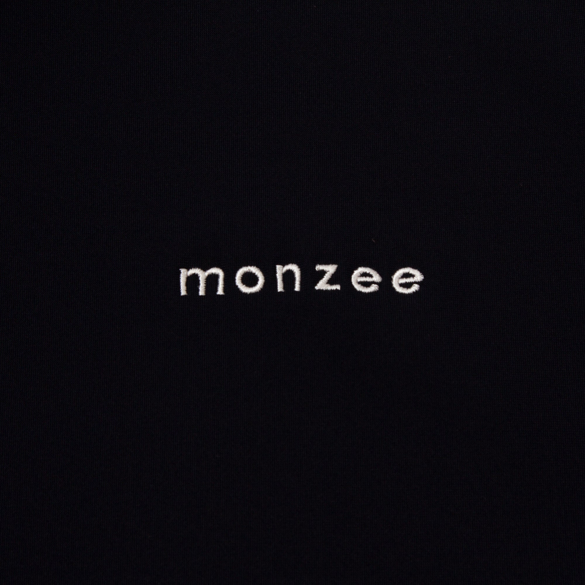 monzee Mock-Neck Long Navy