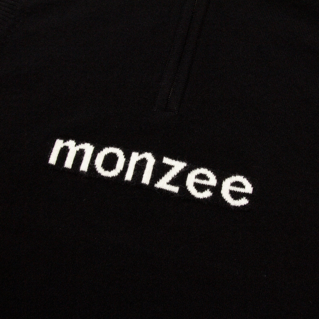 monzee Zip Vest - Black
