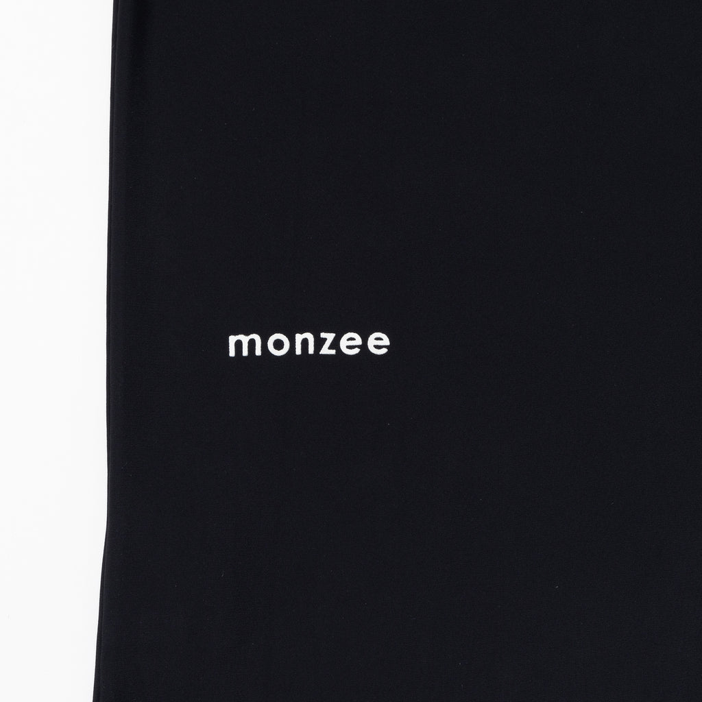 monzee ストレッチモックネック ブラック
