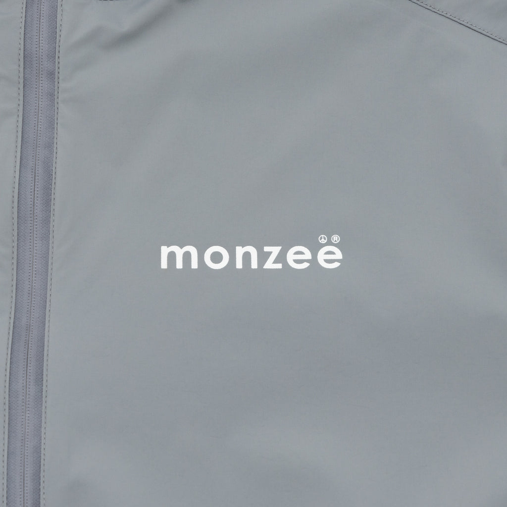 monzee レイン半袖 グレー