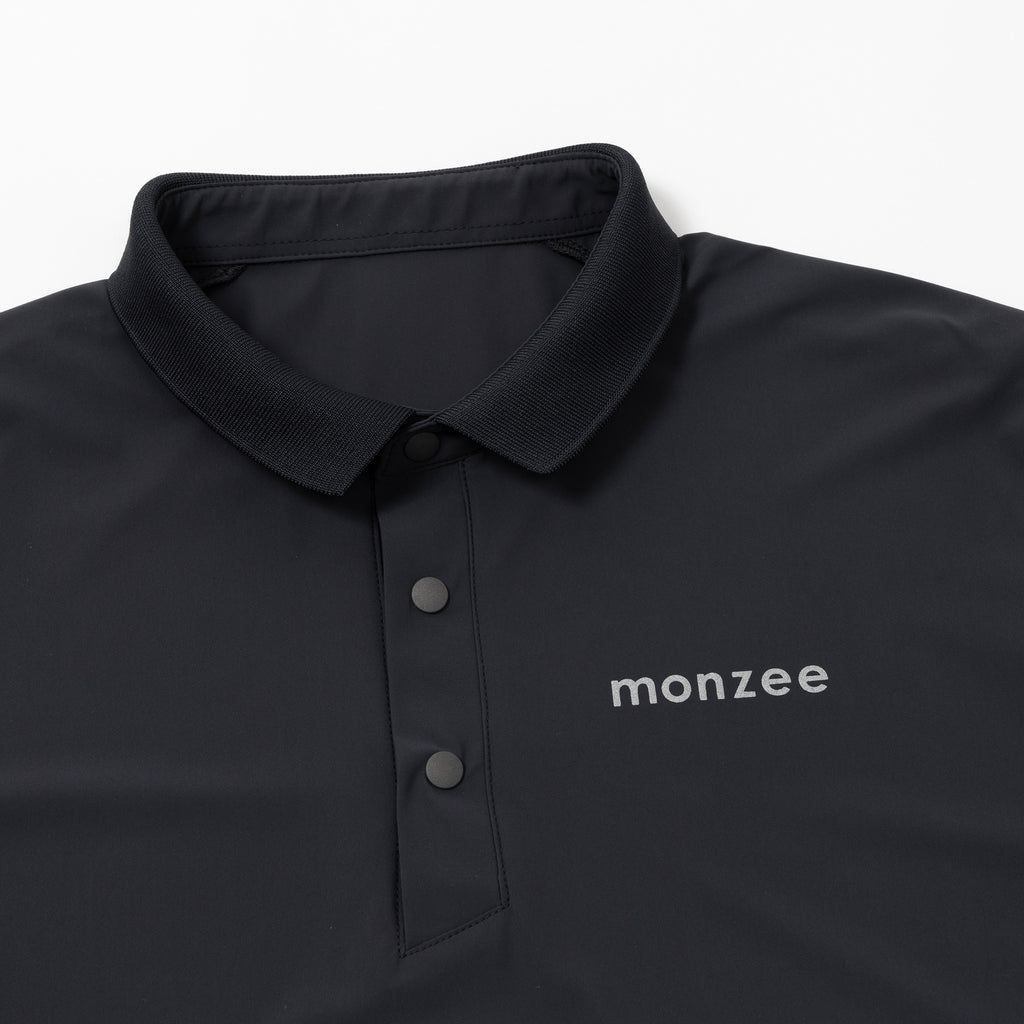 monzee アウターポロ グレー