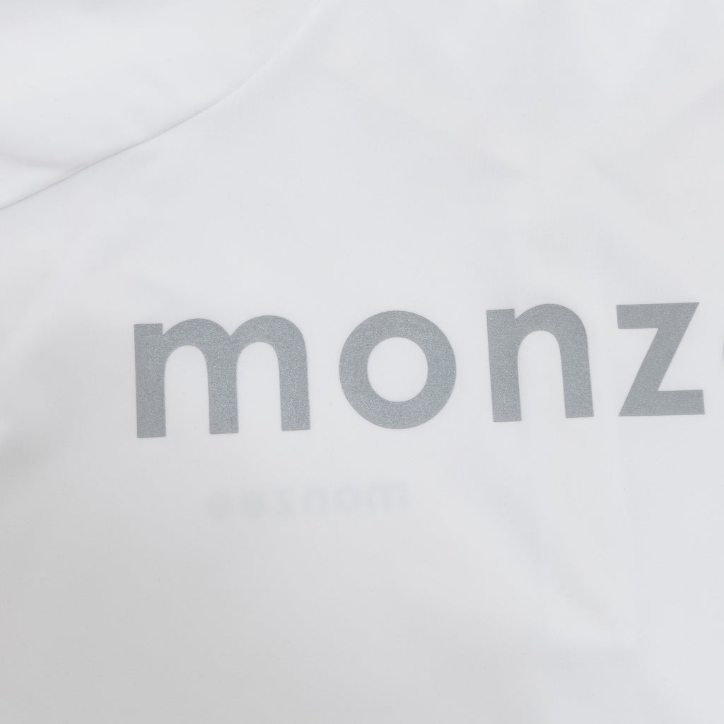 monzee ハーフジップ ホワイト
