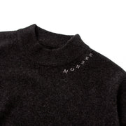 カシミヤ100％モックネック