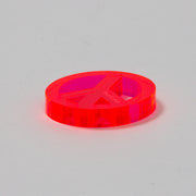 Peace Mark Red 5mm