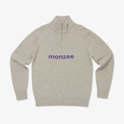 Cashmere mix Half-Zip