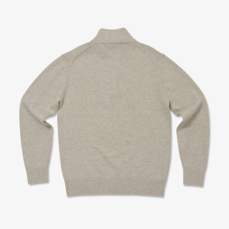 Cashmere mix Half-Zip