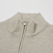Cashmere mix Half-Zip