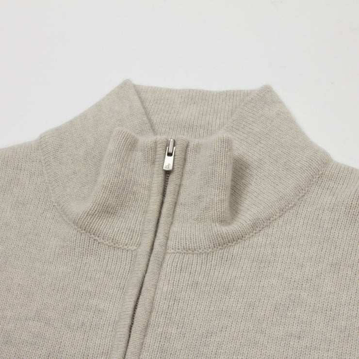 Cashmere mix Half-Zip
