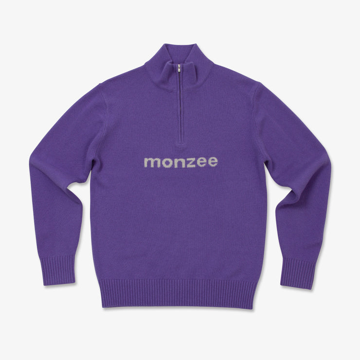 Cashmere mix Half-Zip