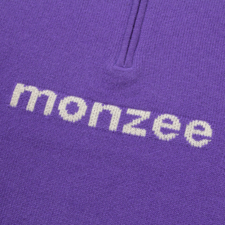 Cashmere mix Half-Zip