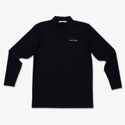 Mock-Neck Long Navy