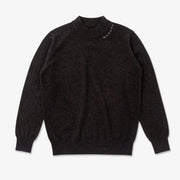 カシミヤ100％モックネック