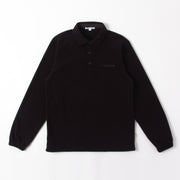 Polartec® フリースポロ - ブラック