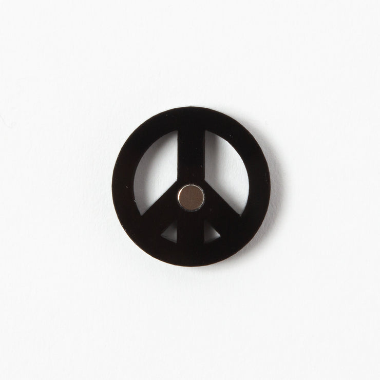 Peace Mark Black マグネットタイプ