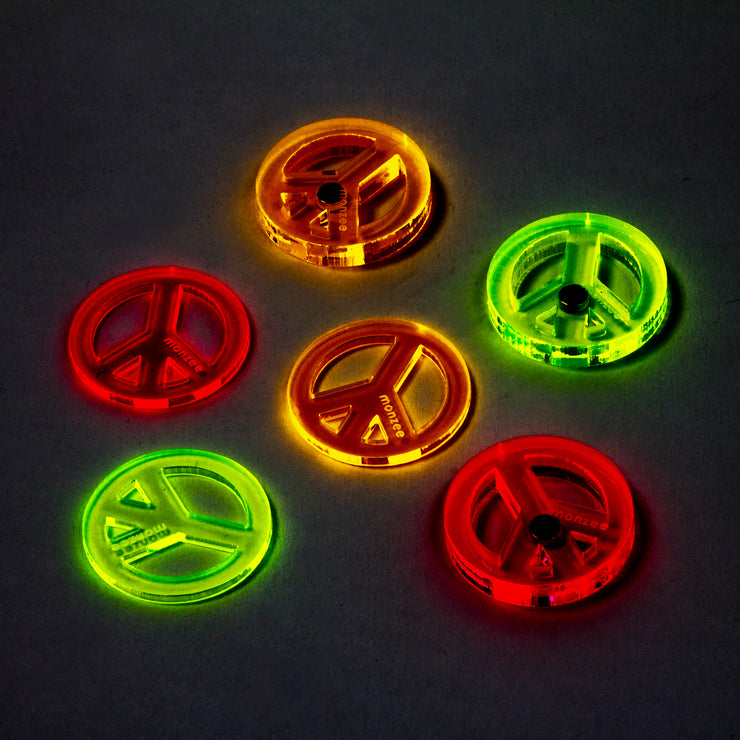 Peace Mark Green マグネットタイプ