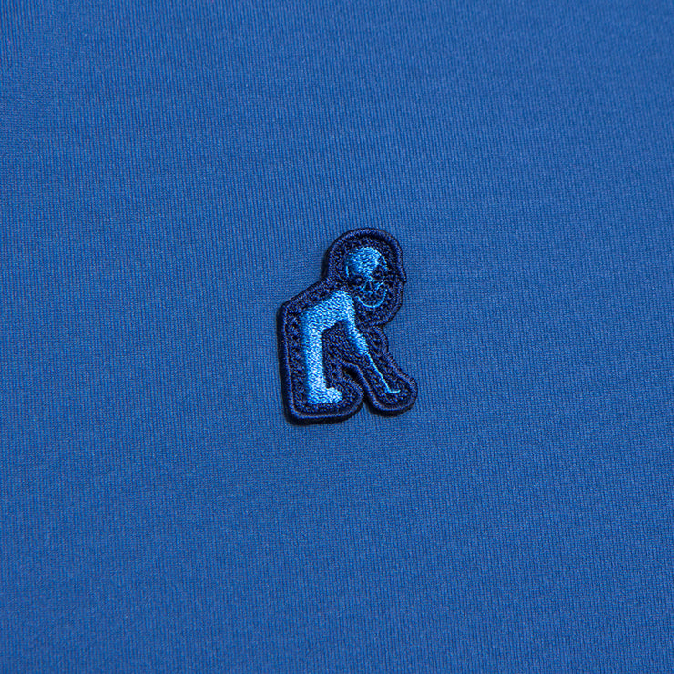 Zip Up Rib Polo Navy（Mのみ）（60％off）