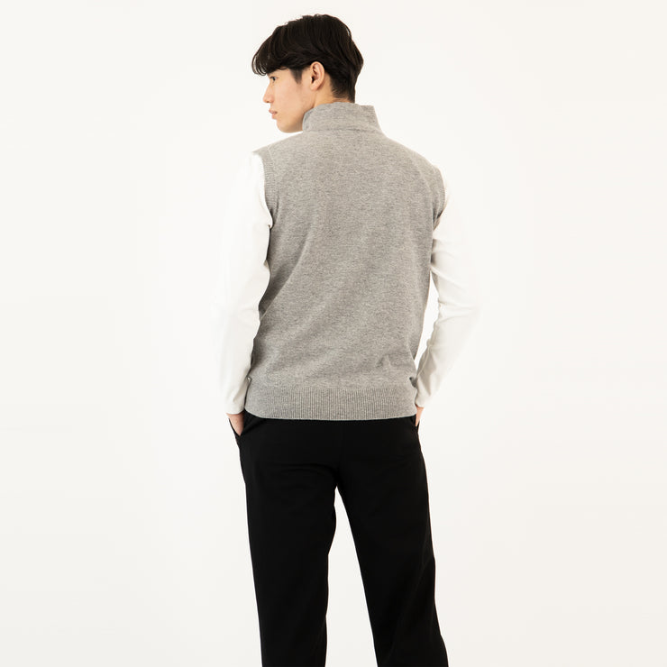 Zip Vest - Grey