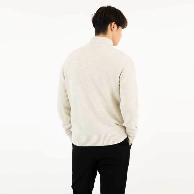 Cashmere mix Half-Zip