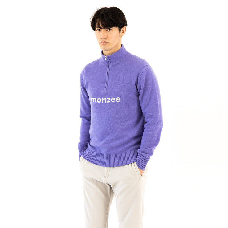 Cashmere mix Half-Zip