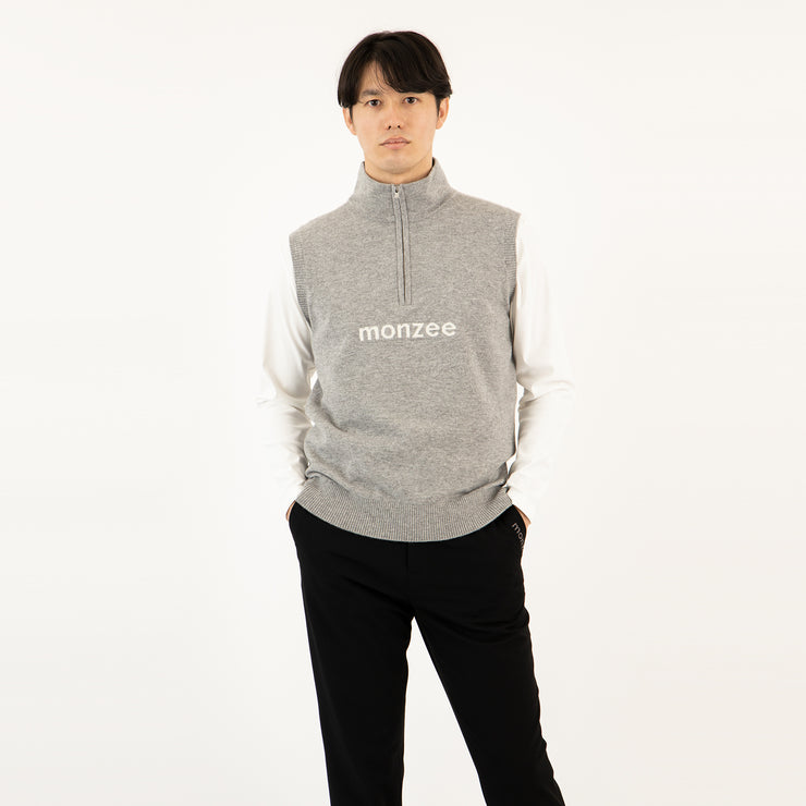 Zip Vest - Grey