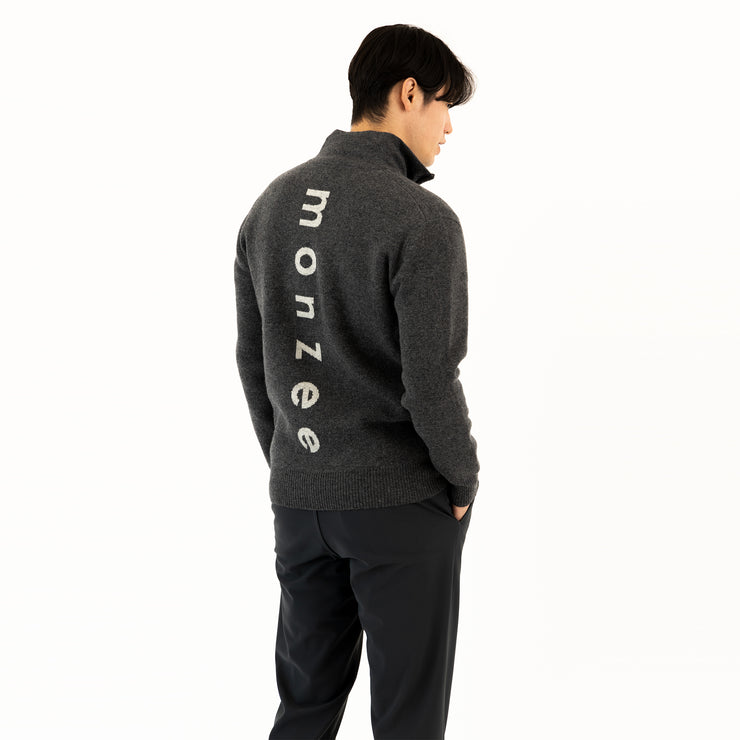 Cashmere mix Zip-Up