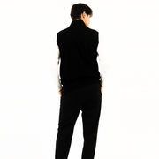 Zip Vest - Black