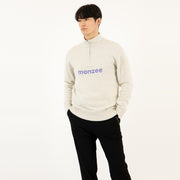 Cashmere mix Half-Zip