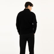 Cashmere mix Half-Zip
